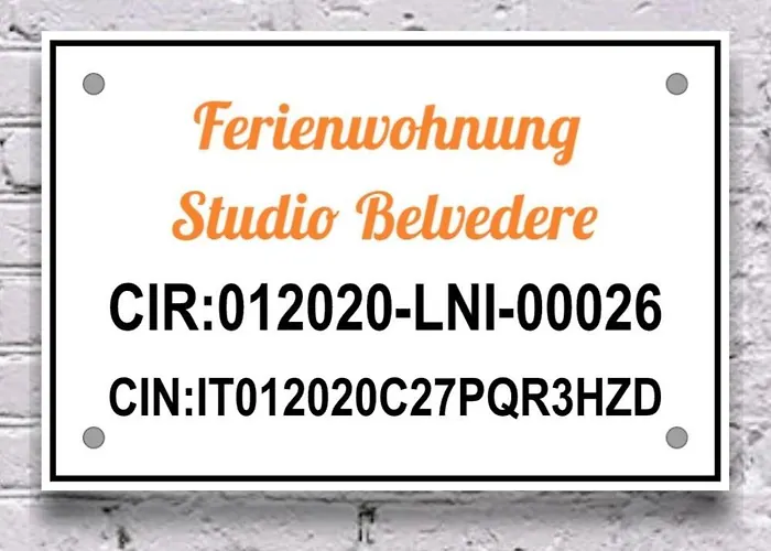 Ferienwohnung Studio Belvedere